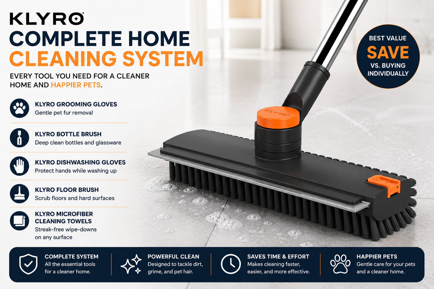 Klyro Complete Home Cleaning System