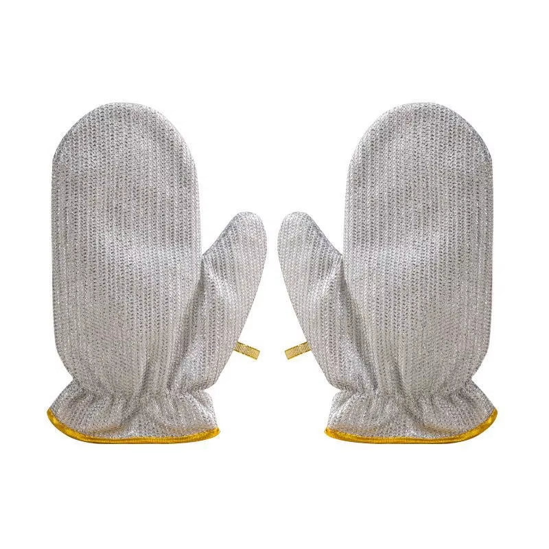 Revolutionary Wire Dishwashing Gloves: Waterproof, Wear-Resistant & Multifunctional for Effortless Kitchen Cleaning