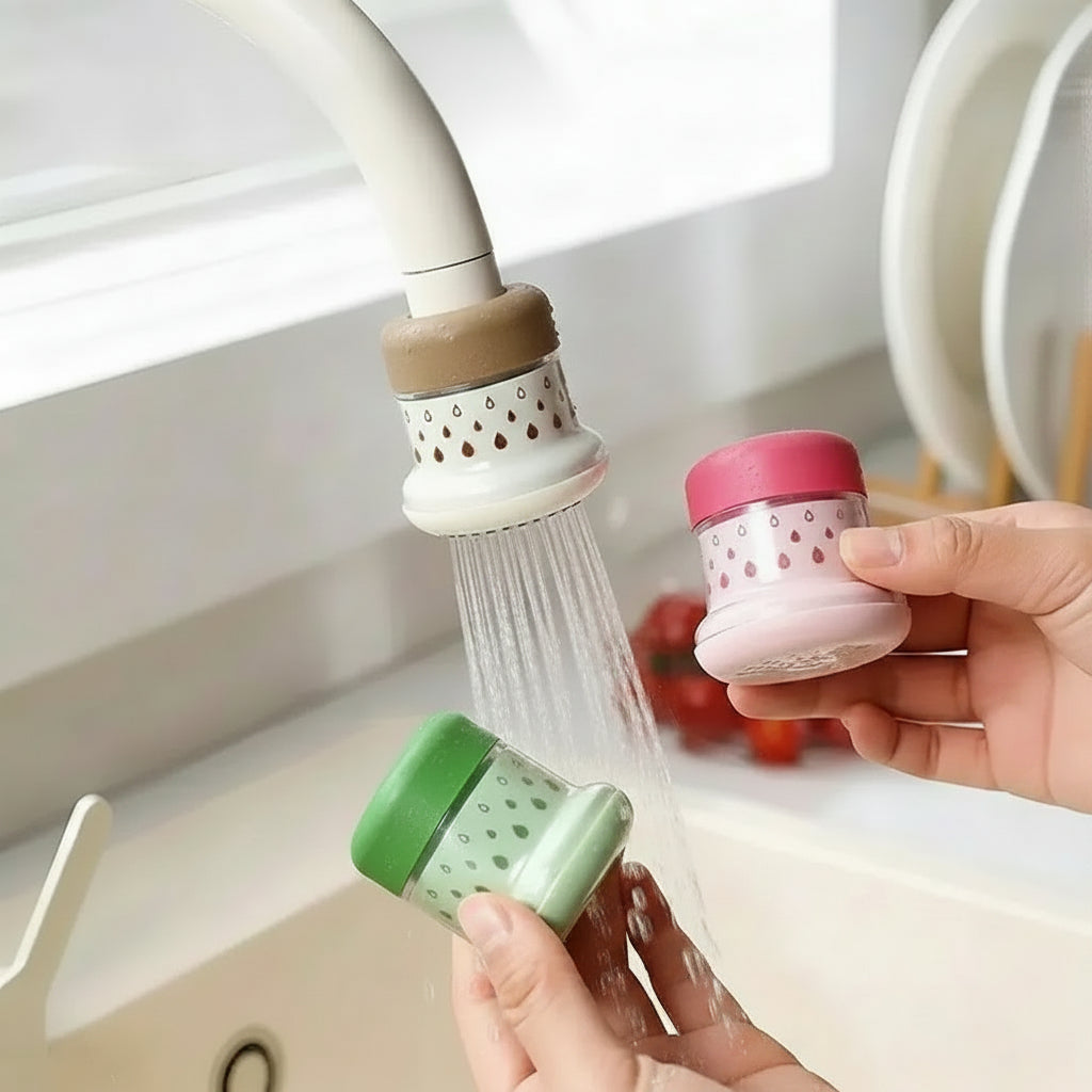 Revolutionary Miniature Water Faucet Filter: Multi-Layer Filtration for Pure, Fresh Water - Perfect for Vegetable Washing and Splash Guard Functionality!