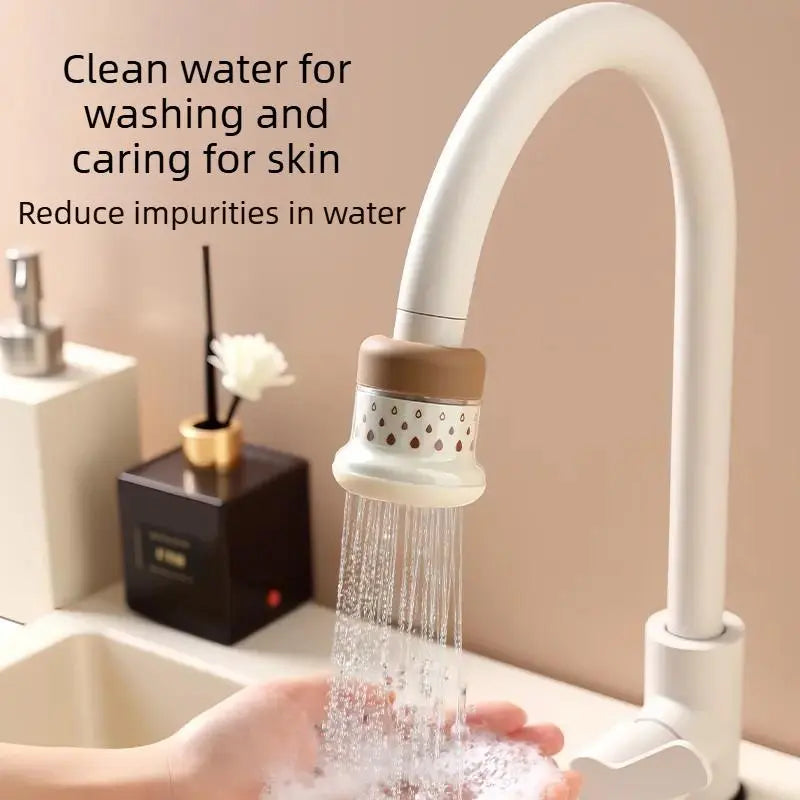 Revolutionary Miniature Water Faucet Filter: Multi-Layer Filtration for Pure, Fresh Water - Perfect for Vegetable Washing and Splash Guard Functionality!